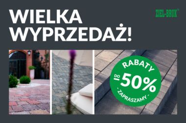wyprzedaż kostki brukowej